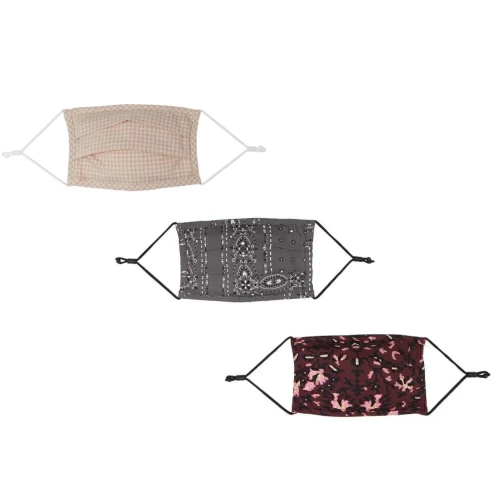NWT Madewell 3-Pack Assorted Face Masks
